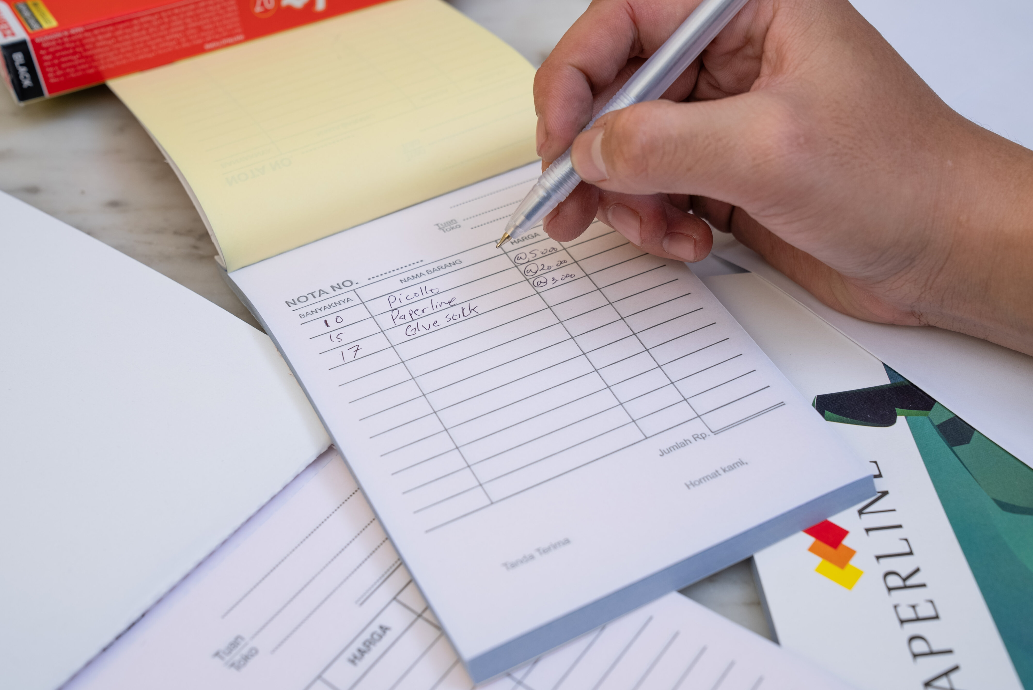 contoh surat penawaran atk distributor atk terlengkap bangkit perkasa